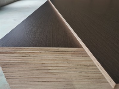 檀香典乐E0级 18厘多层板直贴生态板 家具制作 支持定制